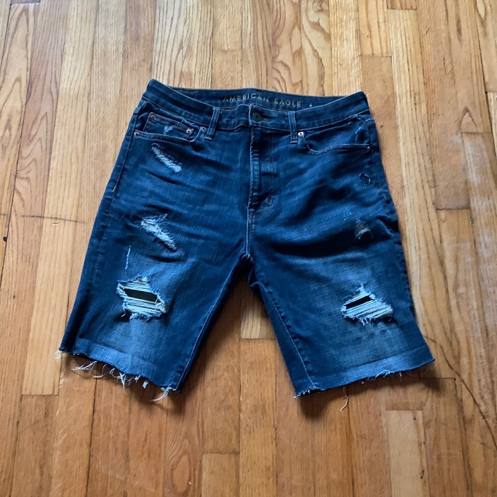 American Eagle Next level flex Blue Denim Shorts
